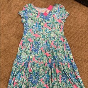 NWT Size XS Lilly Pulitzer Geanna Short Sleeve Dress